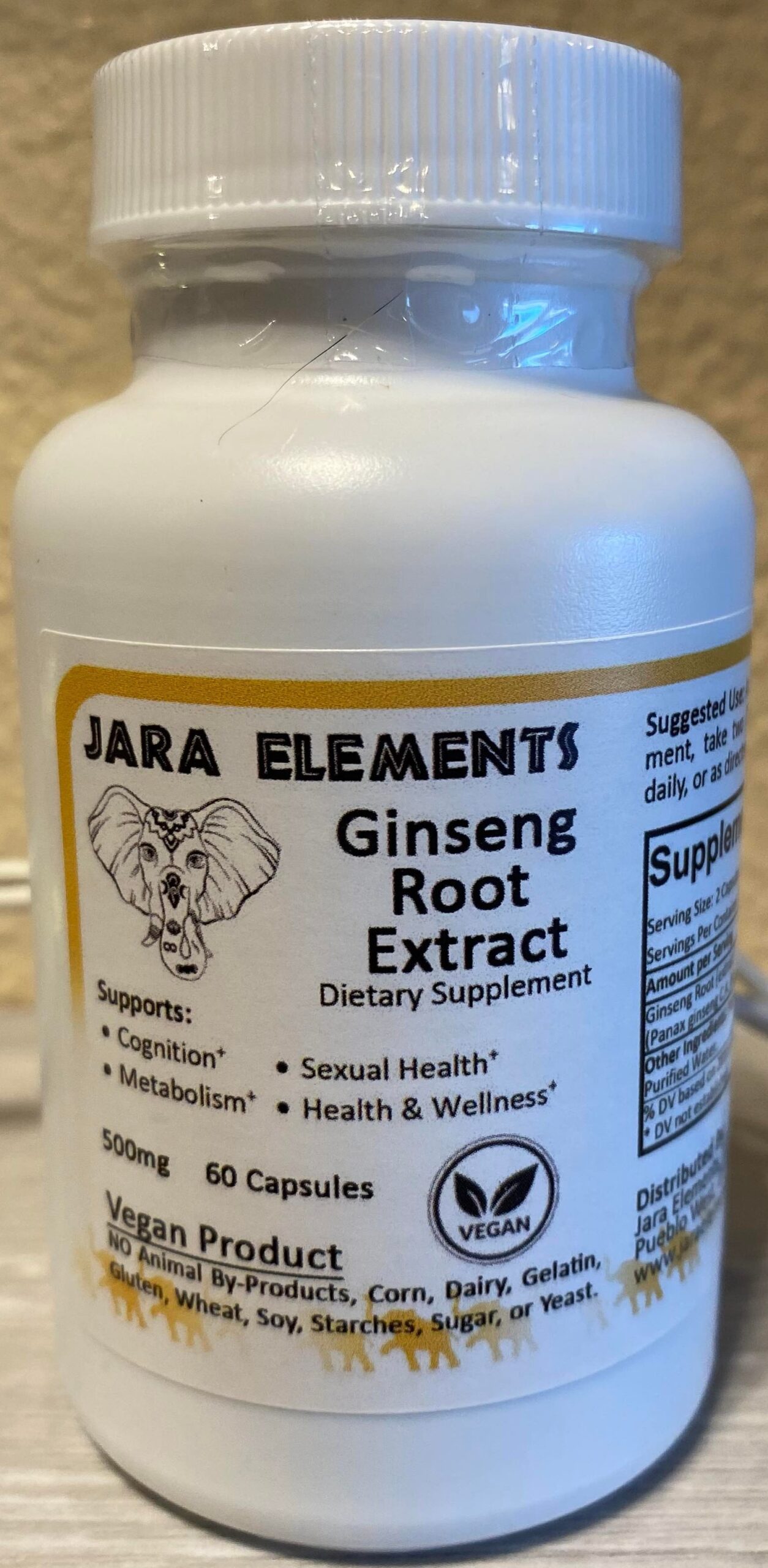 Ginseng Root Herbal Supplement